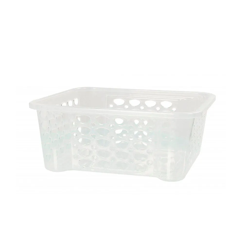 Cesta Empilhável Transparente Sanremo — foto 2