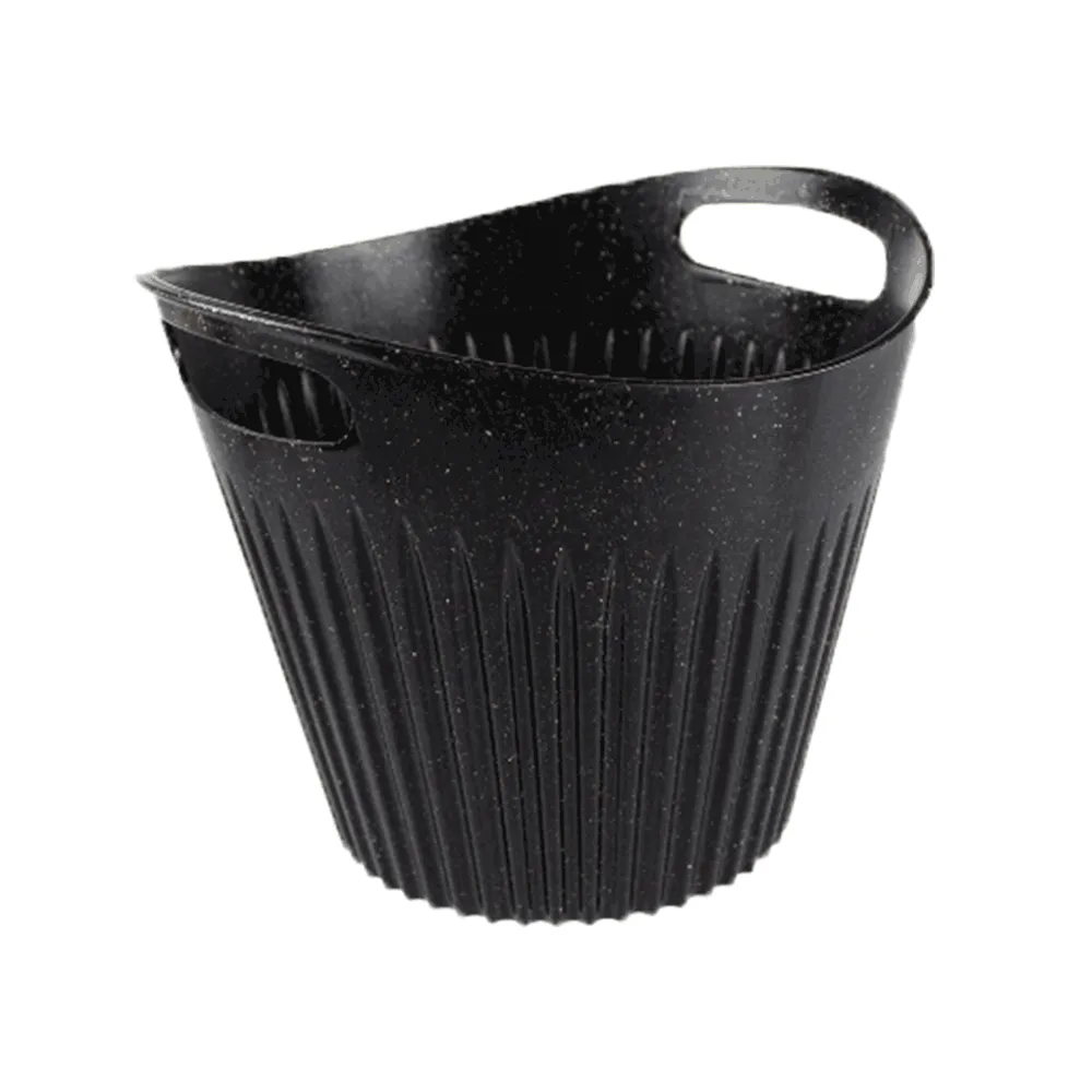 Cesto Cachepot Decorativo Evo Preto