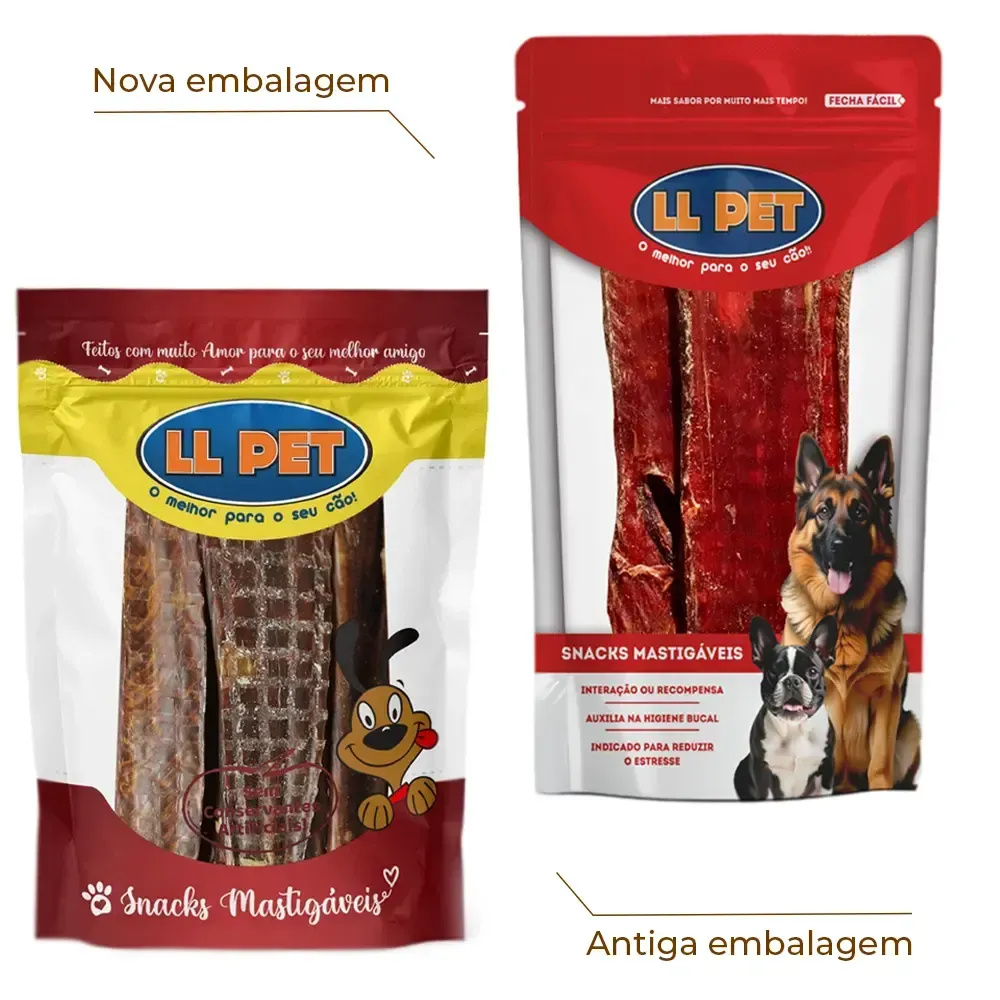 Petisco Chips Bovino para Cães LL Pet — foto 2