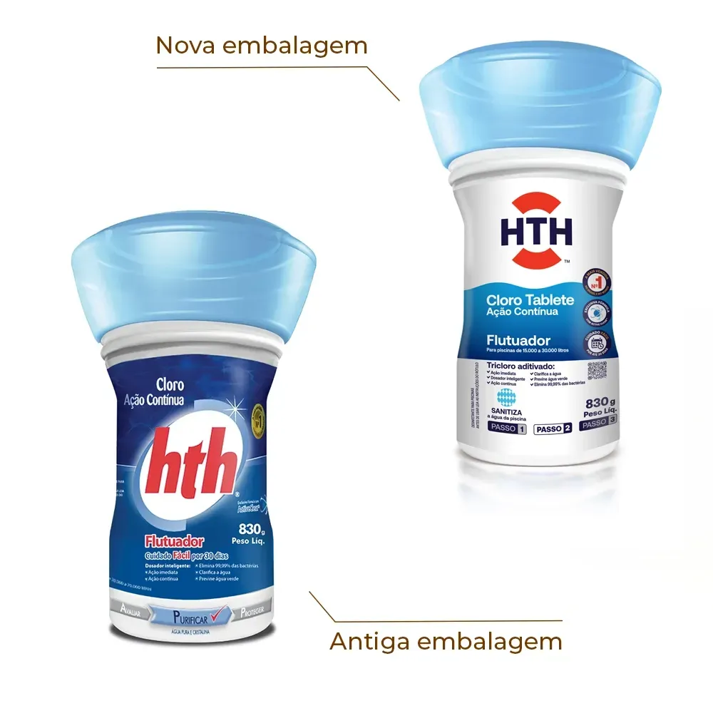 Cloro Flutuador Advanced para Piscina HTH — foto 2
