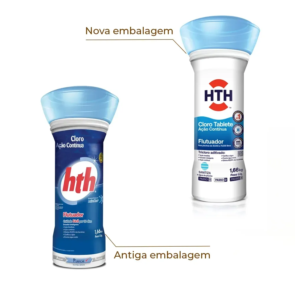 Cloro Flutuador Advanced para Piscina HTH — foto 4