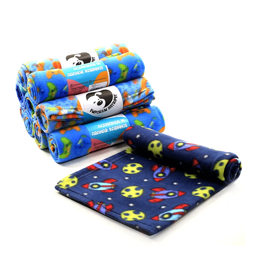 Cobertor Soft para Cães e Gatos Emporium Distripet Azul — foto 6
