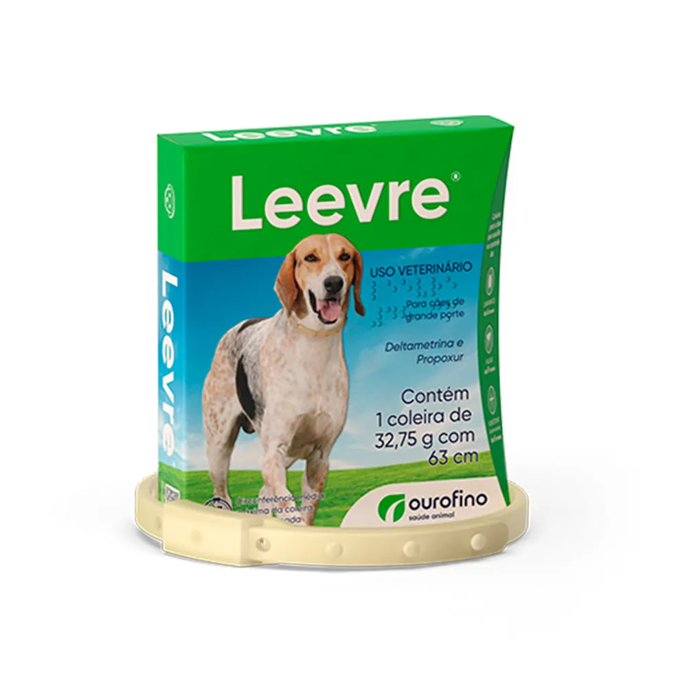 Coleira Antipulgas Leevre 32,75g