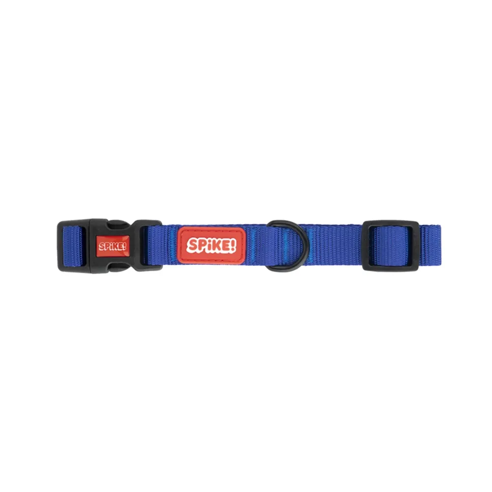 Coleira para Cães Navy Azul Spike