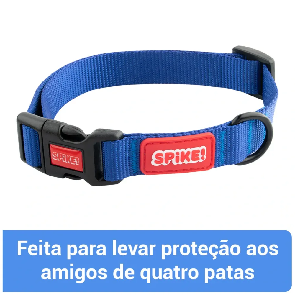 Coleira para Cães Navy Azul Spike — foto 3