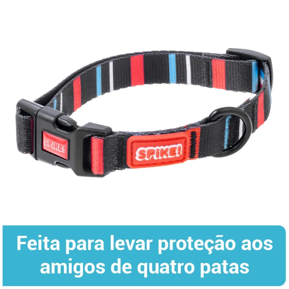 Coleira para Cães Tom Preta Spike — foto 6
