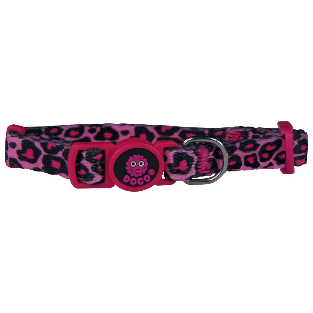 Coleira para Gatos Onça Doco Rosa