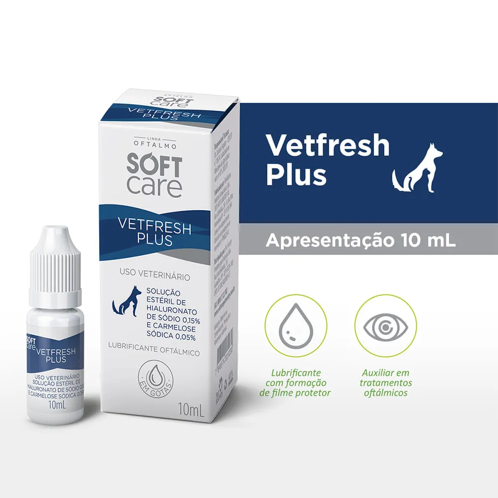 Lubrificante Oftálmico Vetfresh Plus Soft Care — foto 2