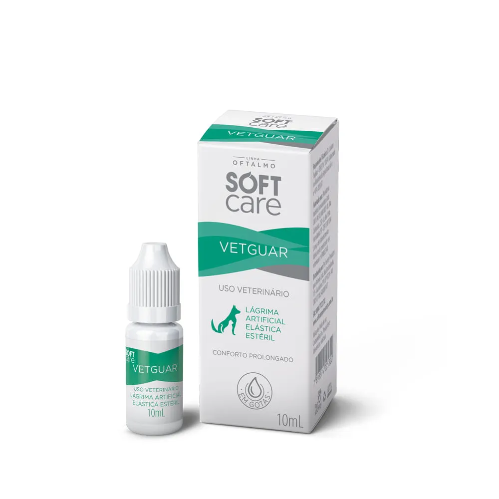 Lubrificante Oftálmico Olhos Secos Vetguar Soft Care