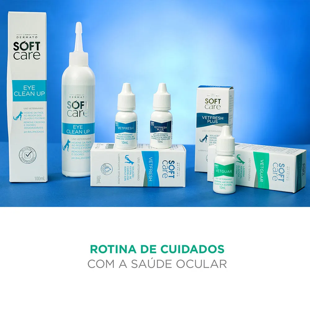 Lubrificante Oftálmico Olhos Secos Vetguar Soft Care — foto 5