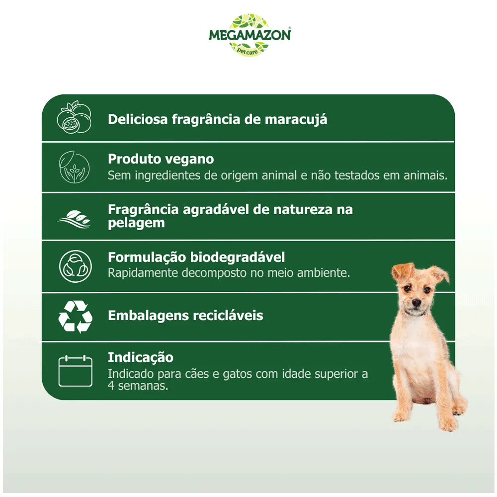Colônia Body Splash Forest Balance Megamazon Maracujá Pet Society — foto 3