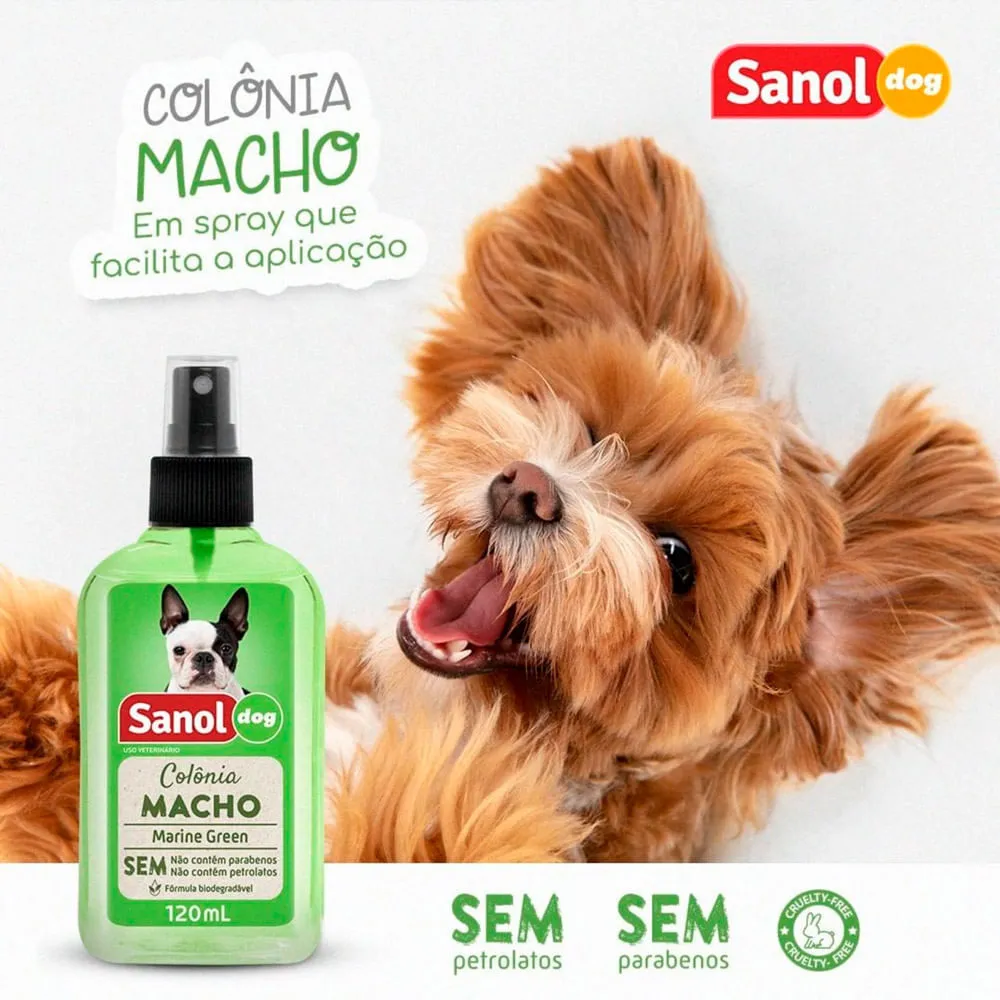 Colônia Macho Marine Green Sanol Dog — foto 5