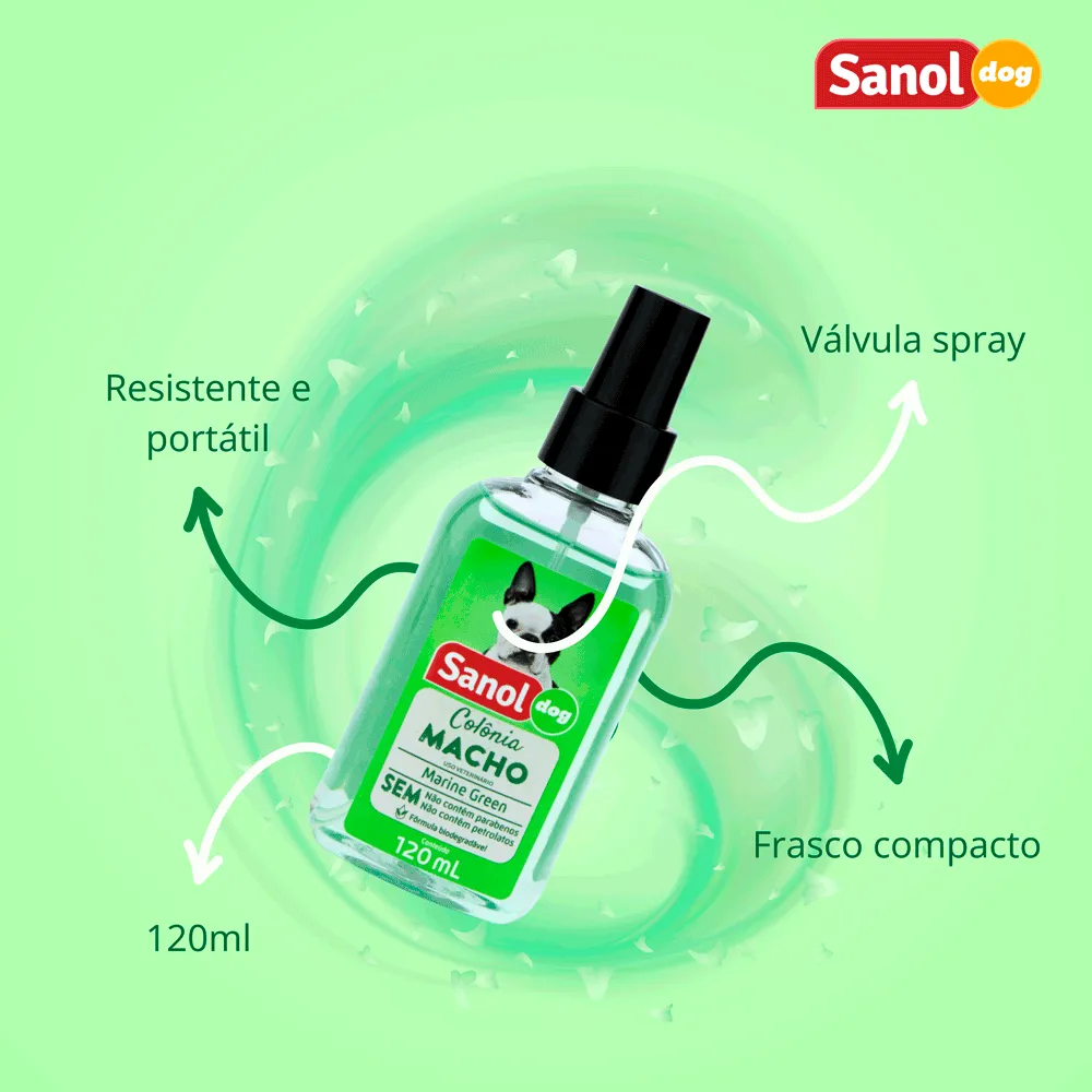 Colônia Macho Marine Green Sanol Dog — foto 6