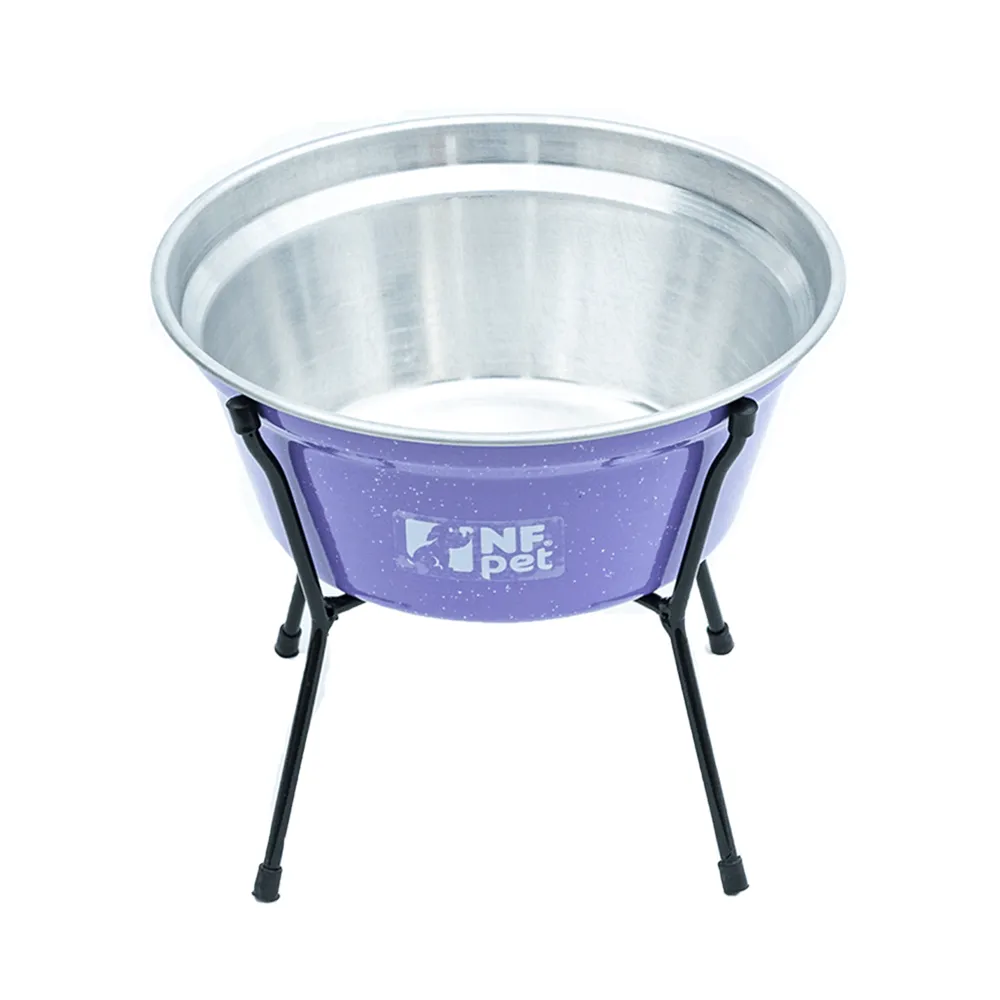 Comedouro Aramado Simples NF Pet Lilás