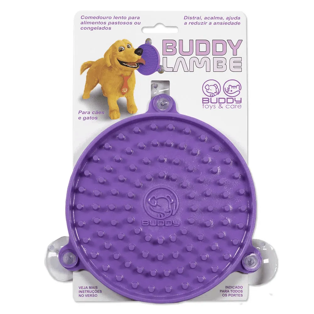Comedouro Buddy Lambe para Cães e Gatos Buddy Toys