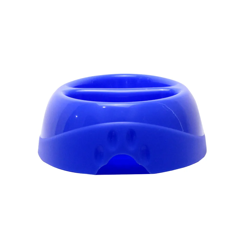 Comedouro Duplo Bistrô Pet Flex Azul — foto 3