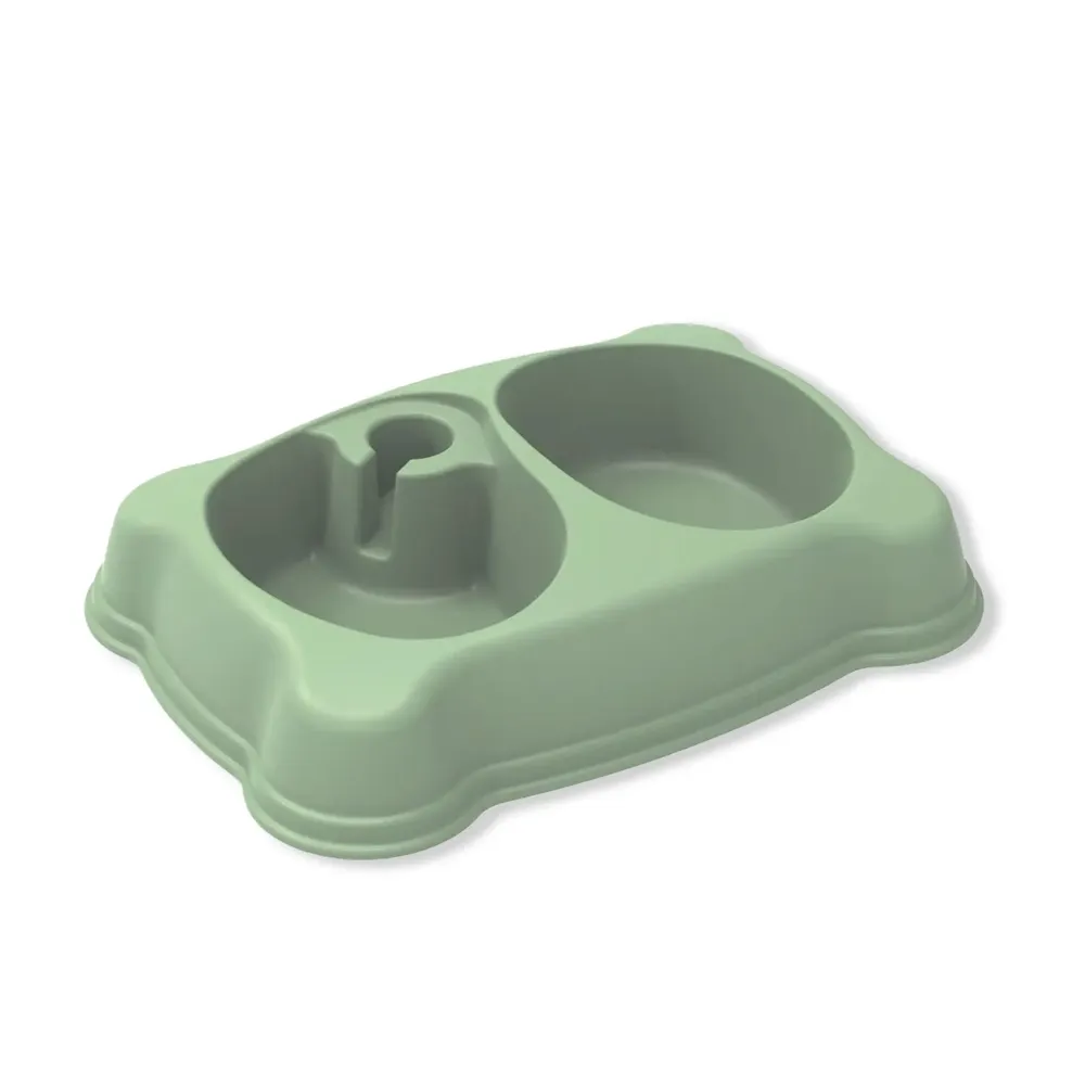 Comedouro e Bebedouro Plast Pet Verde — foto 6