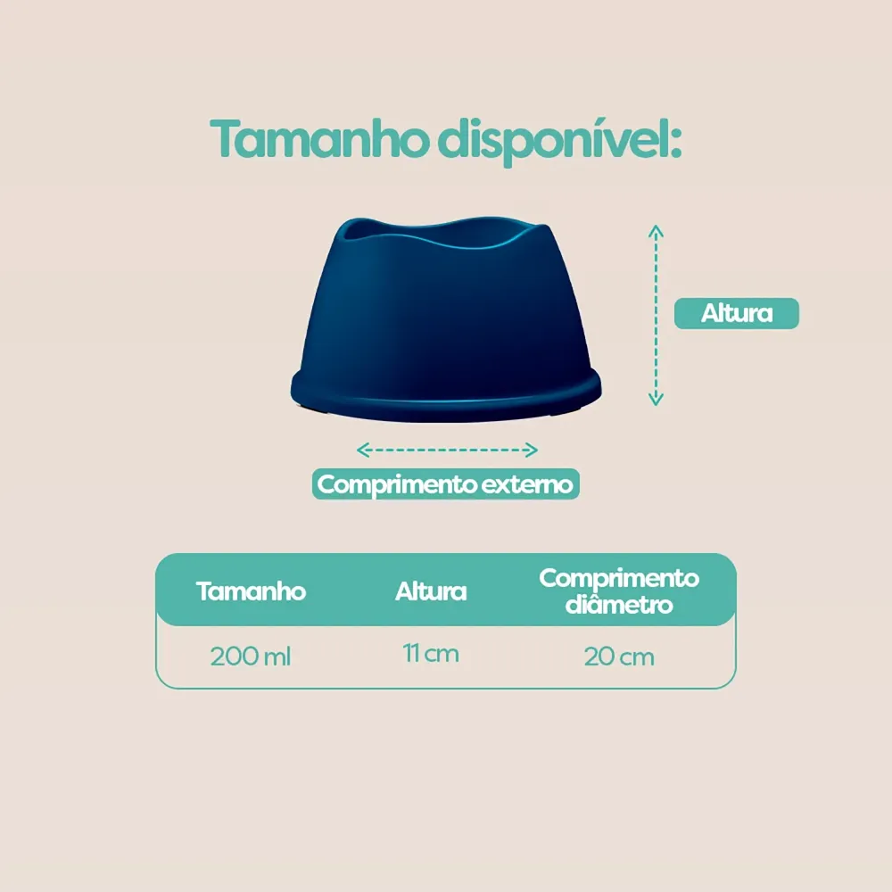 Comedouro Ergonômico para Gatos Stark Pet Azul — foto 5