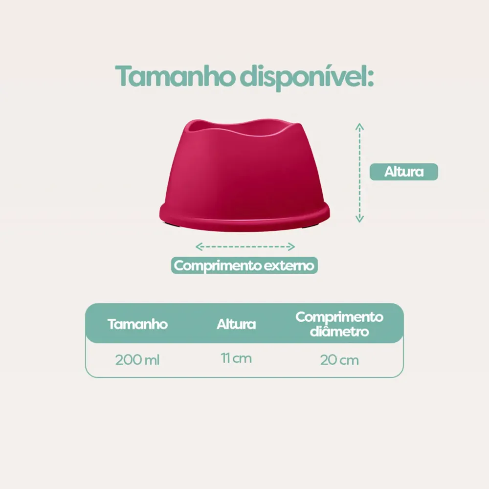 Comedouro Ergonômico para Gatos Stark Pet Magenta — foto 5