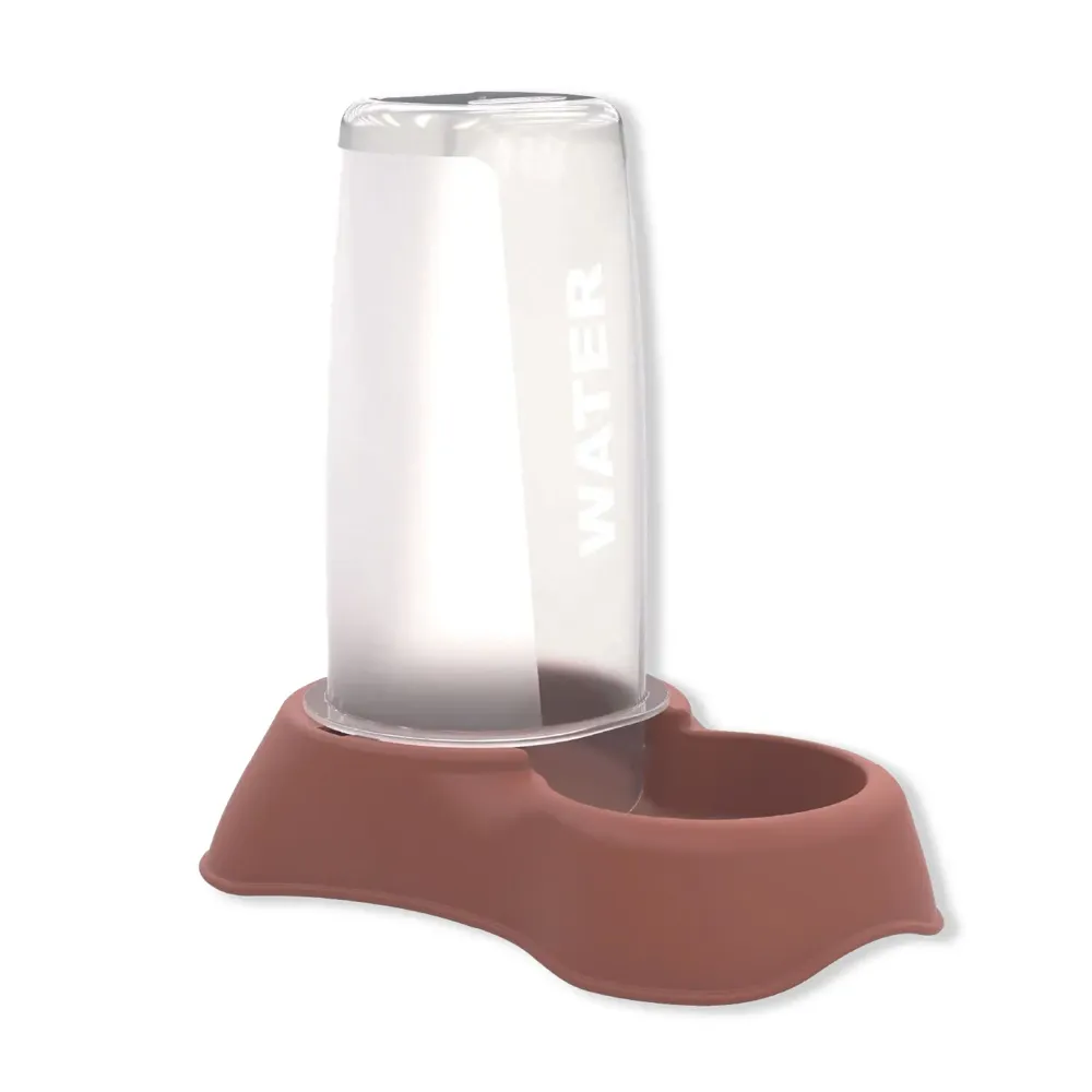 Comedouro Flex Gourmet Plast Pet Terra Vermelha — foto 2