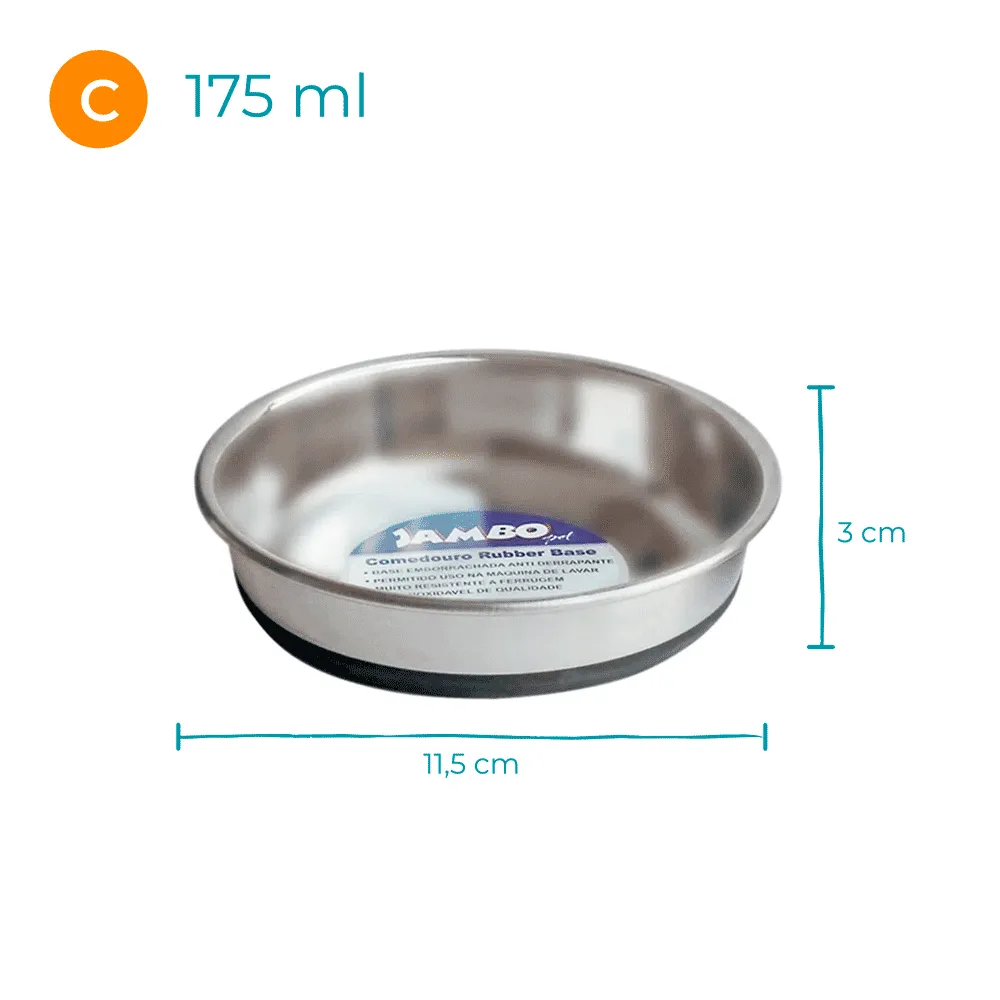 Comedouro para Gatos Inox Jambo — foto 3
