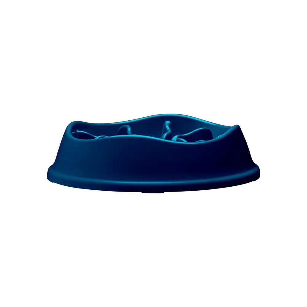 Comedouro Lento com Labirinto Stark Pet Azul — foto 2