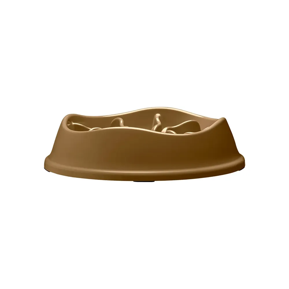 Comedouro Lento com Labirinto Stark Pet Bege — foto 2