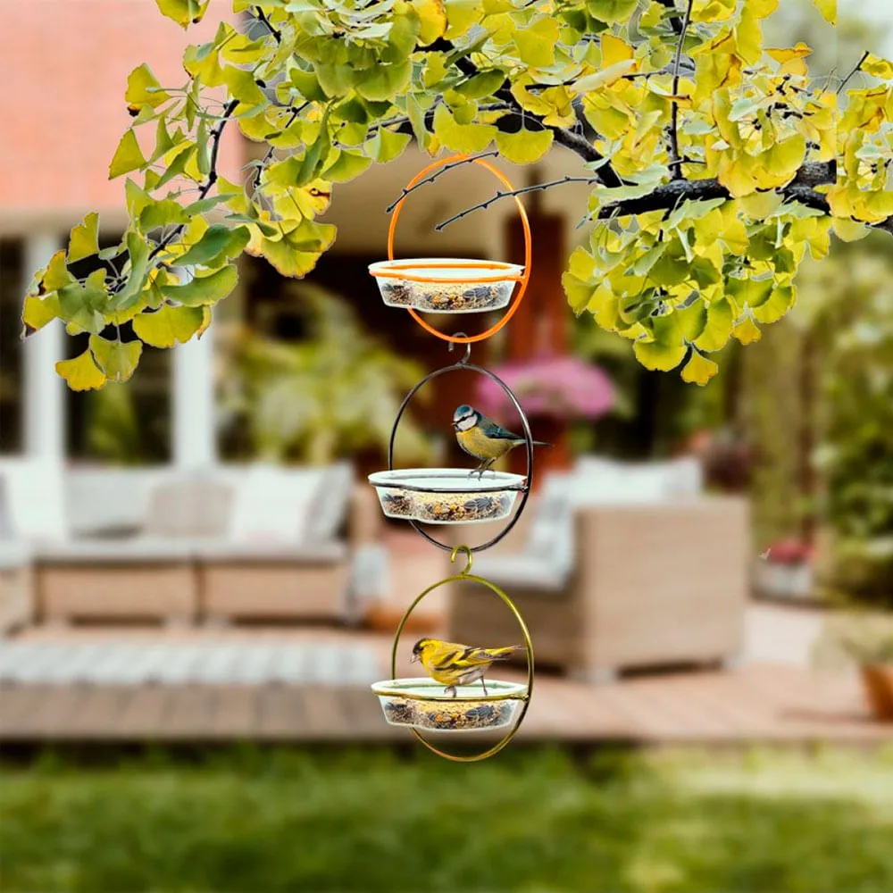 Comedouro Livre Birds Wire Bubbles Preto — foto 3