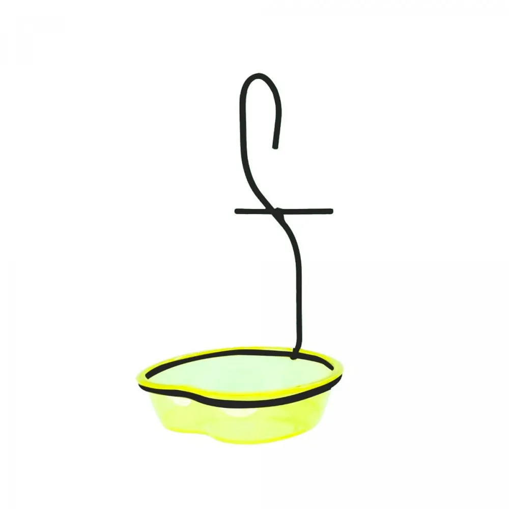 Comedouro Livre Birds Wire Compacto Preto