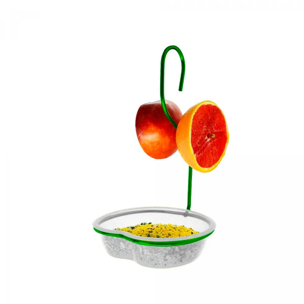 Comedouro Livre Birds Wire Compacto Verde — foto 2