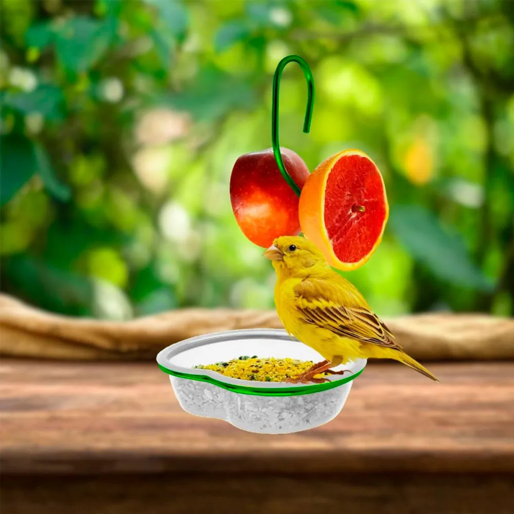 Comedouro Livre Birds Wire Compacto Verde — foto 3