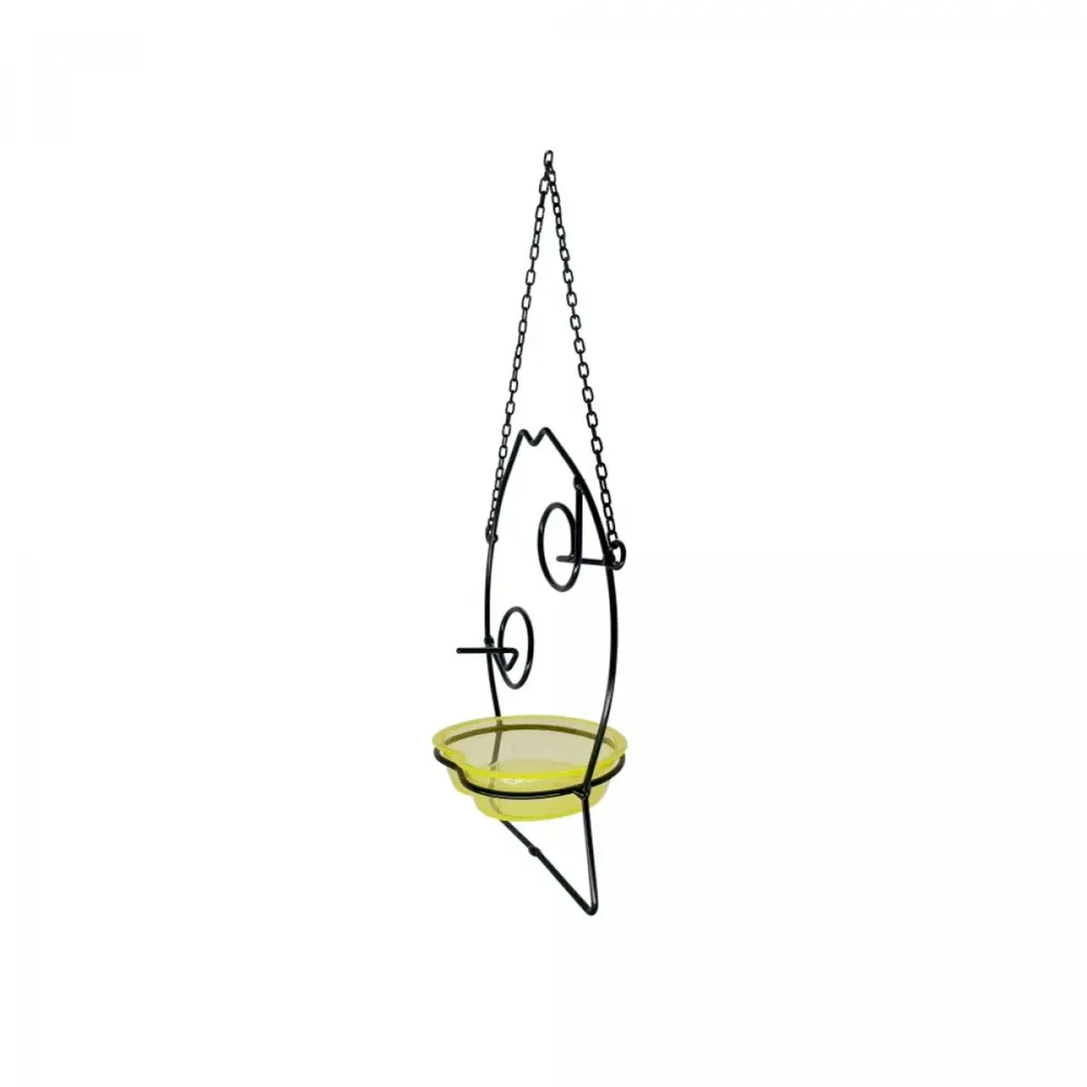 Comedouro Livre Birds Wire Fish Preto — foto 2
