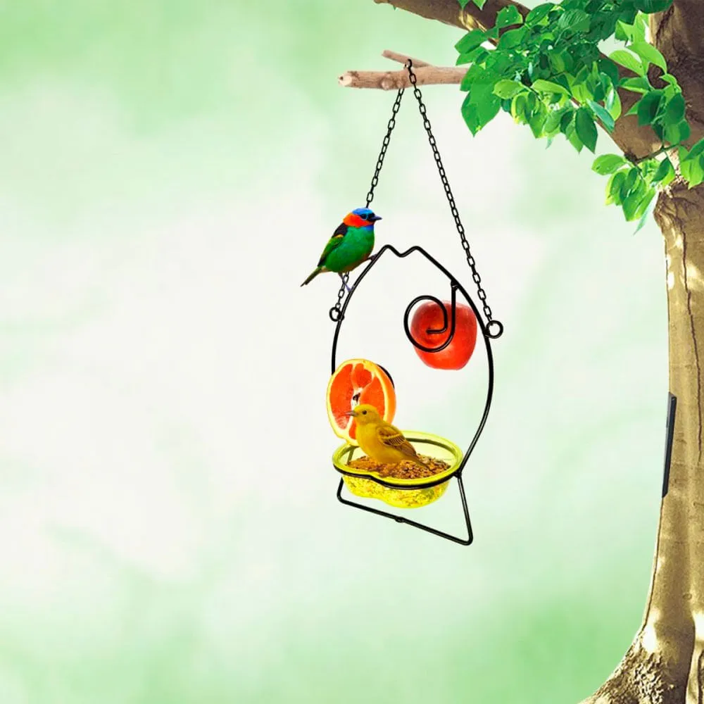 Comedouro Livre Birds Wire Fish Verde — foto 3