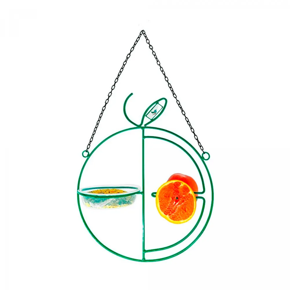 Comedouro Livre Birds Wire Fruit Verde — foto 2