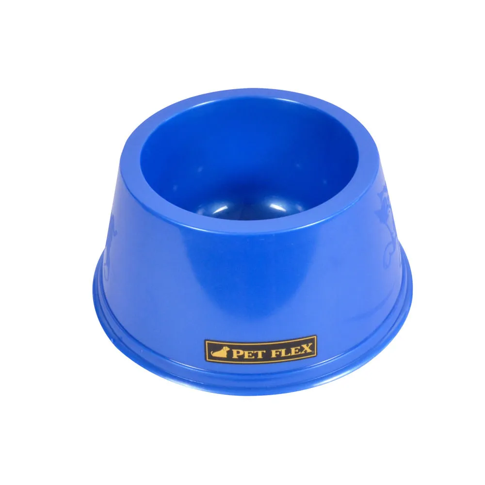 Comedouro para Cães Cocker Pet Flex Azul
