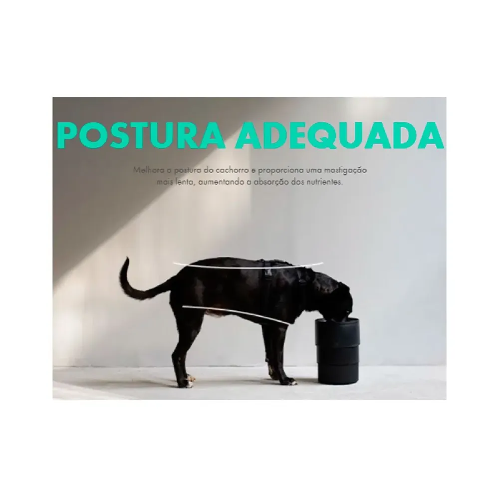 Comedouro para Cães Regulável Bordeau Zee.Dog — foto 4