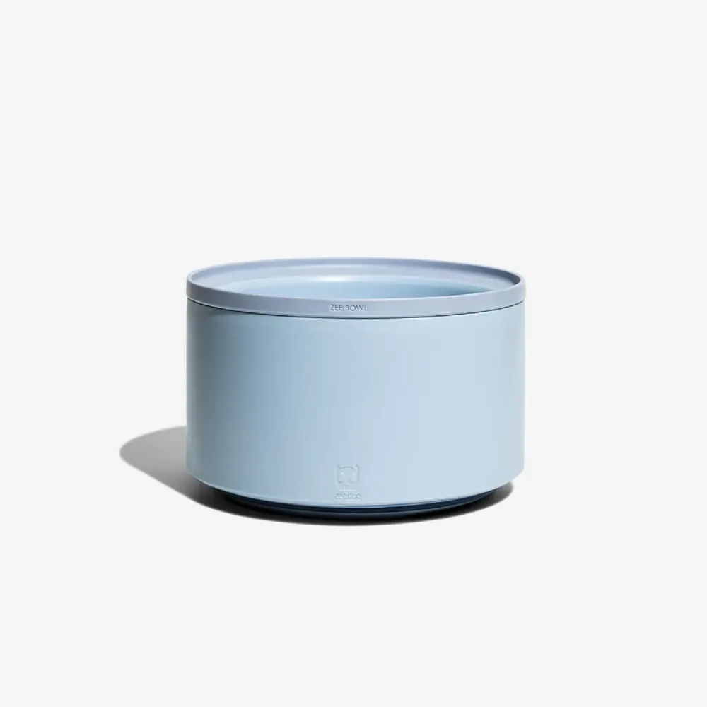 Comedouro para Cães Regulável Soft Blue Zee.Dog