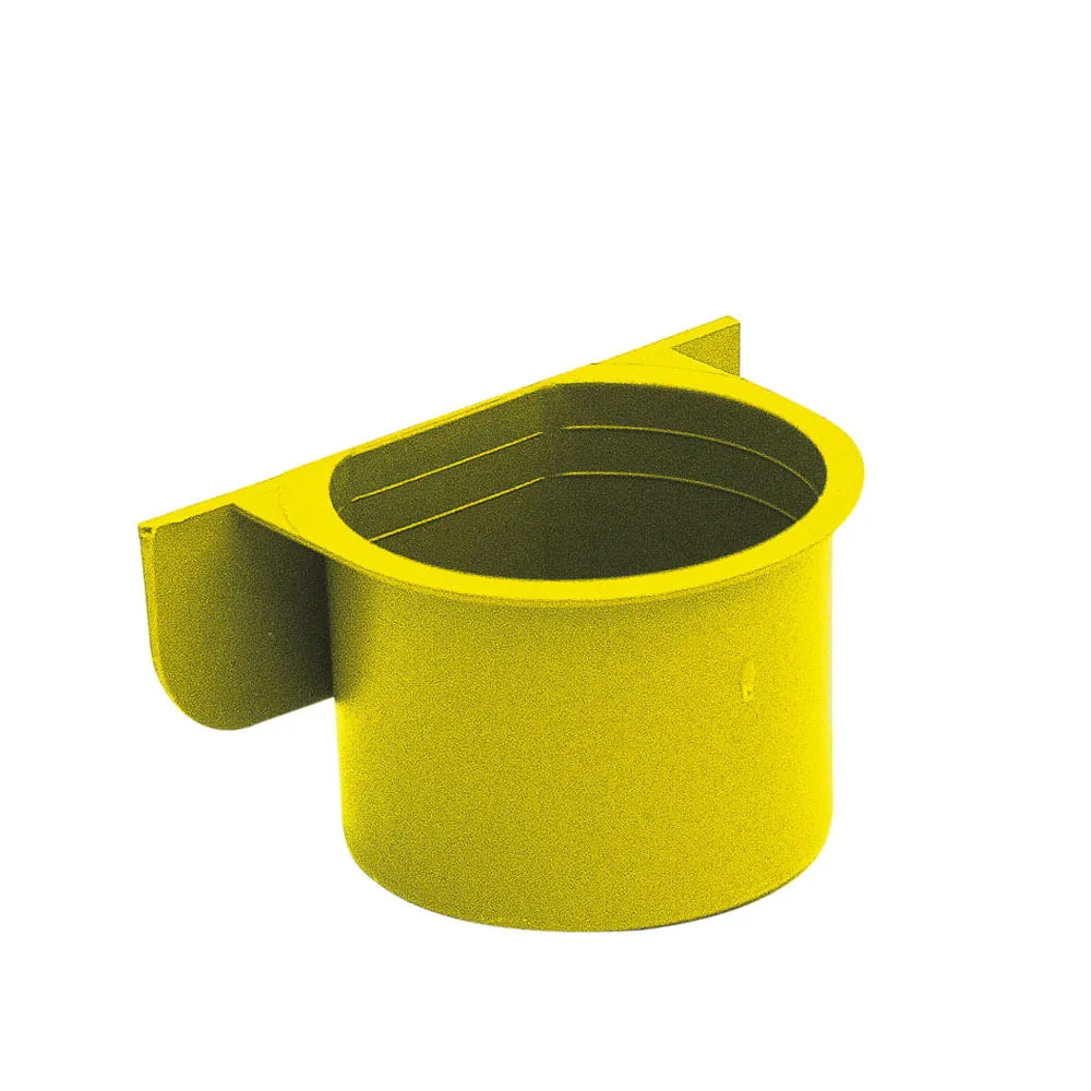 Comedouro para Papagaio Tudo Pet Amarelo