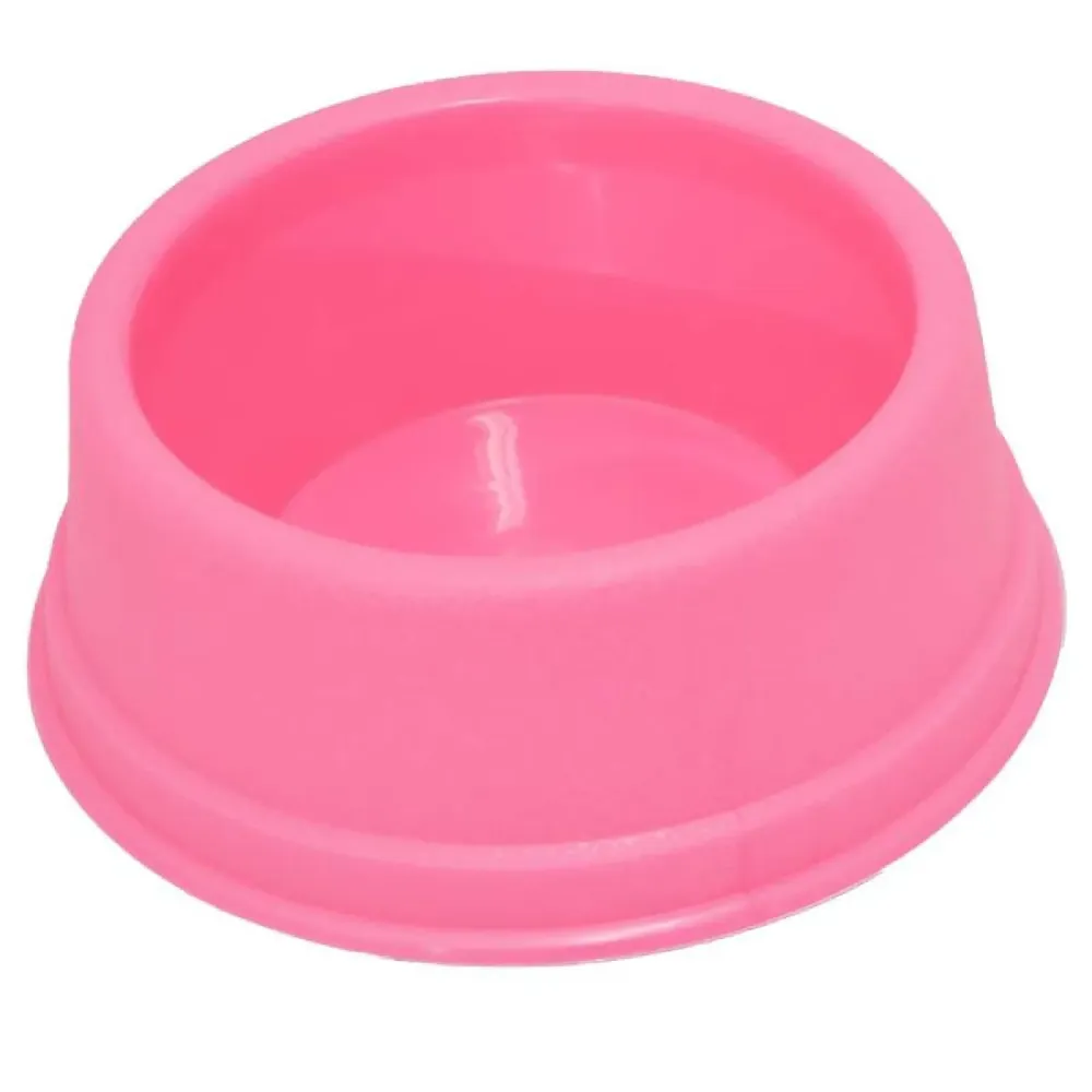 Comedouro Plástico Cães Rosa Triton Dog — foto 3