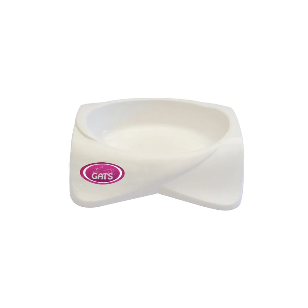 Comedouro Premium Gatos Pet Flex Branco