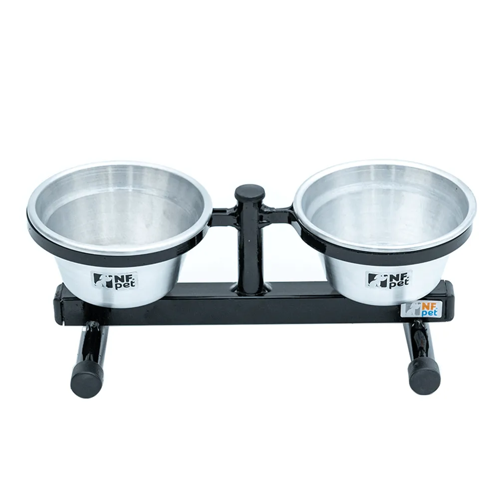 Comedouro Premium NF Pet Alumínio