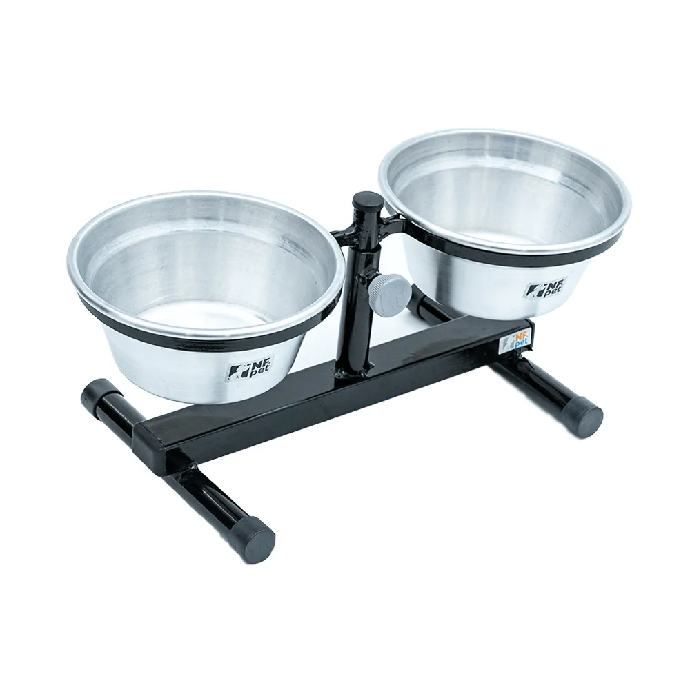 Comedouro Premium NF Pet Alumínio — foto 6