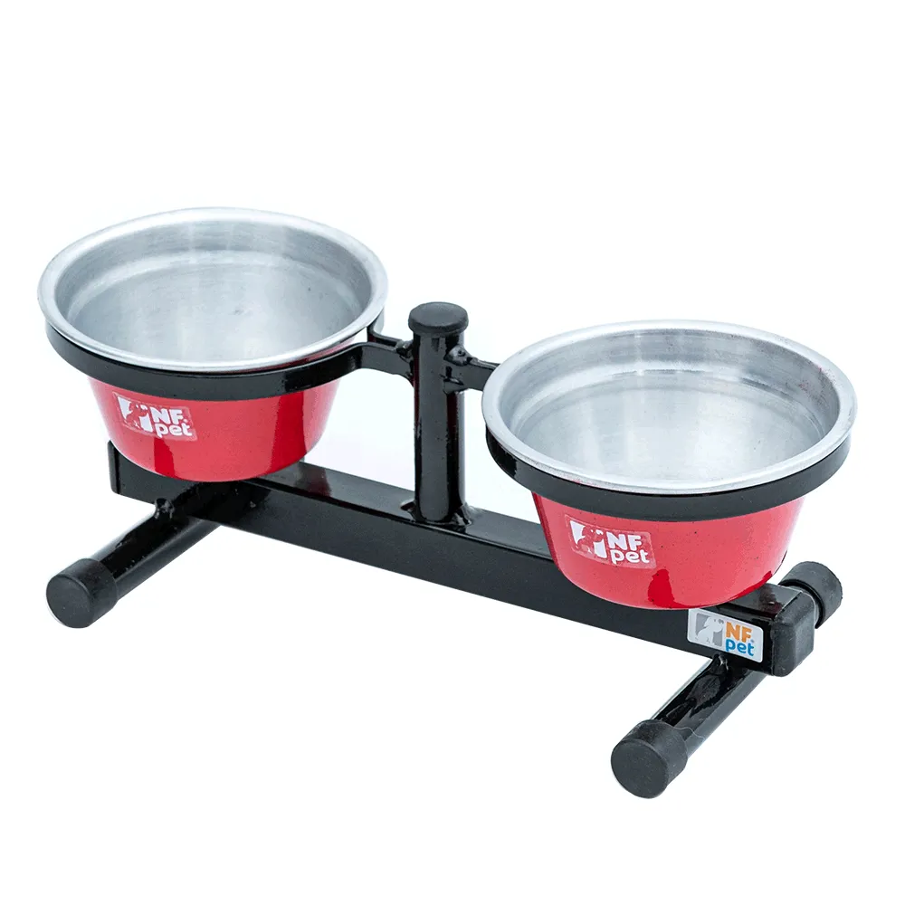 Comedouro Premium NF Pet Vermelho — foto 3