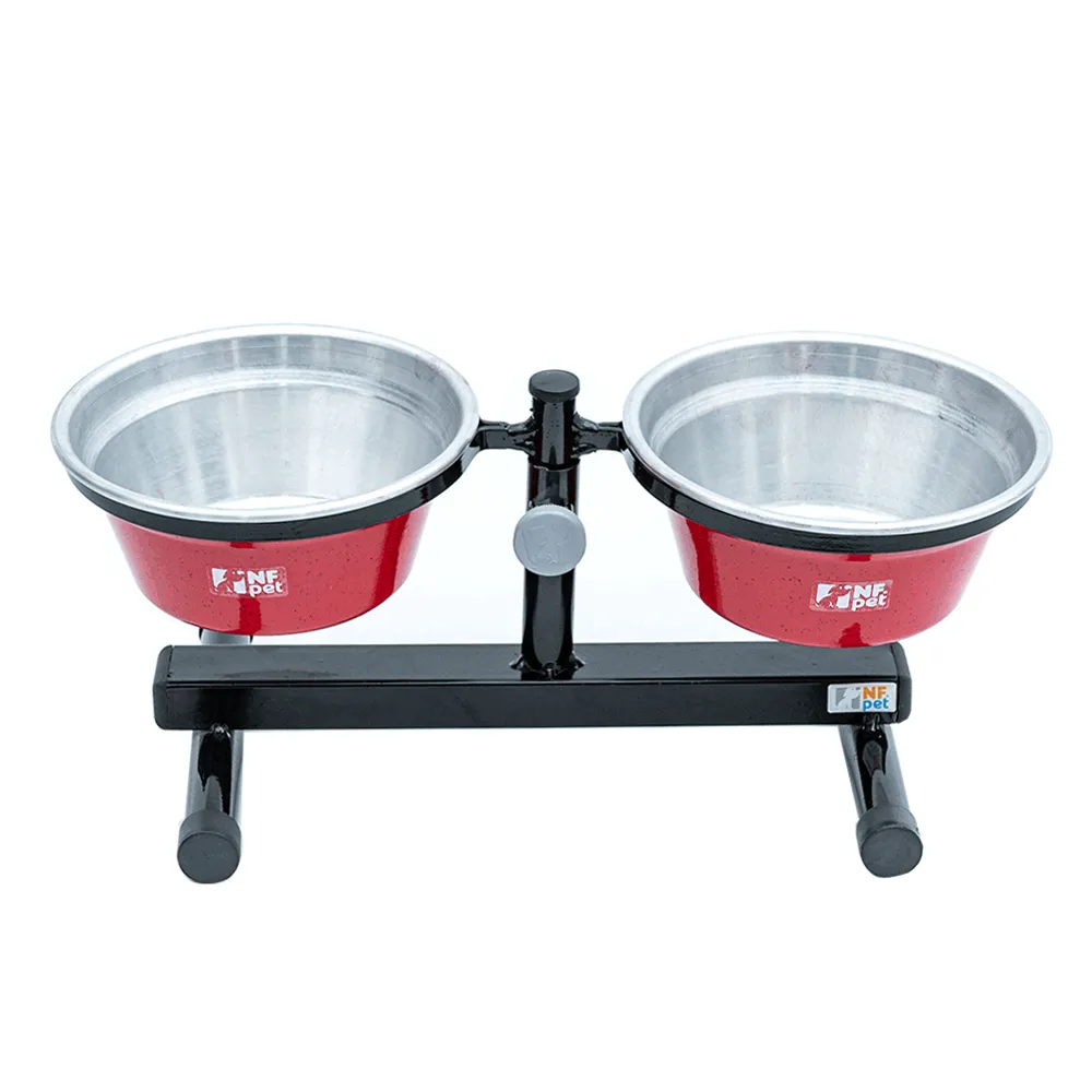Comedouro Premium NF Pet Vermelho — foto 5