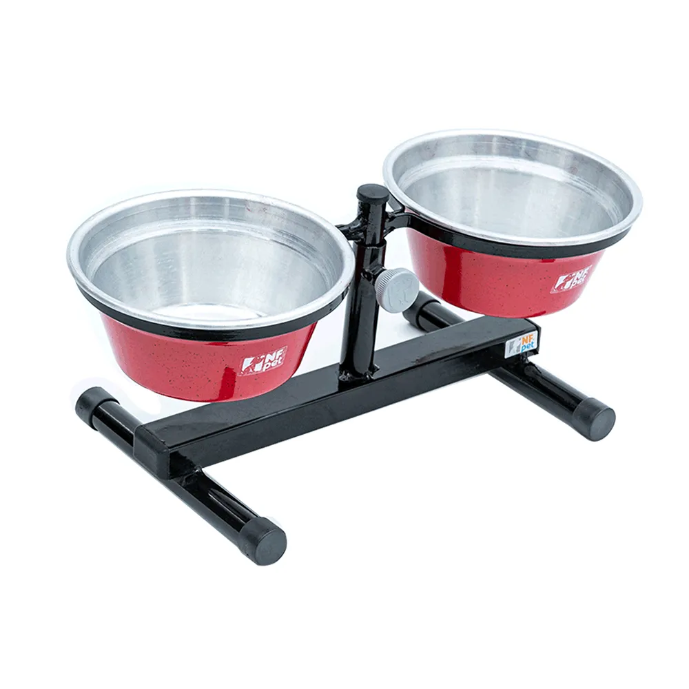 Comedouro Premium NF Pet Vermelho — foto 6