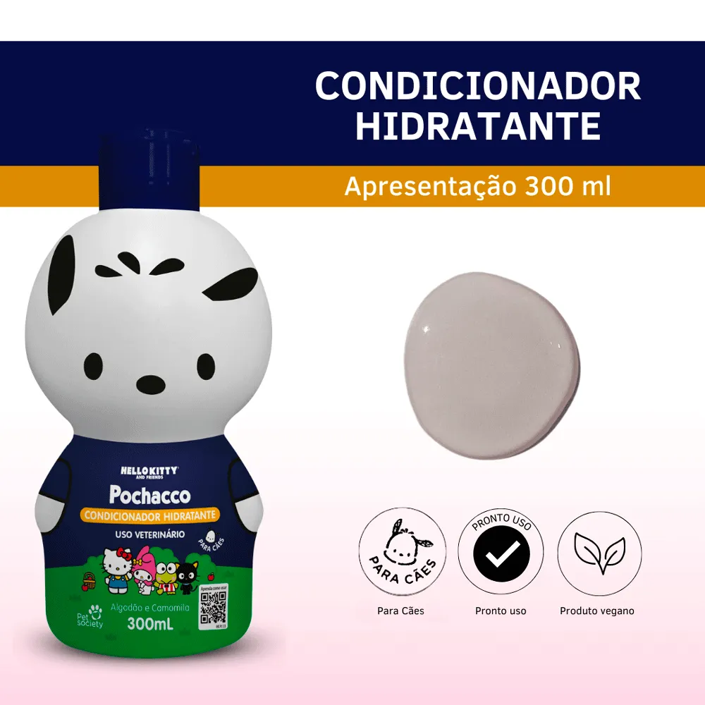Condicionador Hidratante Hello Kitty Pochacco para Cães — foto 3