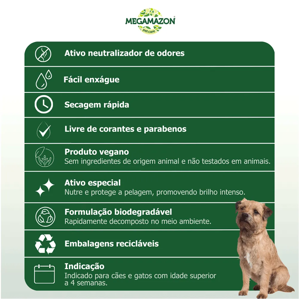 Condicionador Forest Purity Pitanga Megamazon Pet Society — foto 3