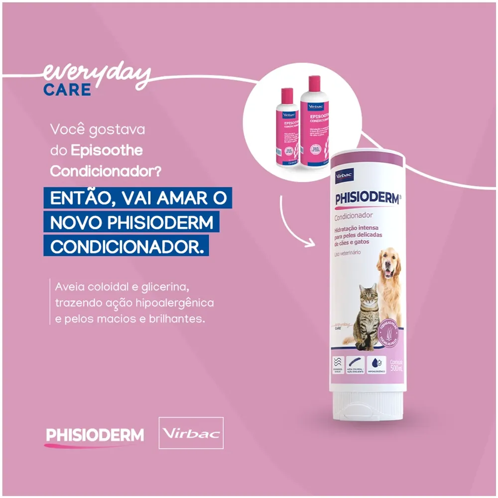 Condicionador Phisioderm Virbac — foto 2