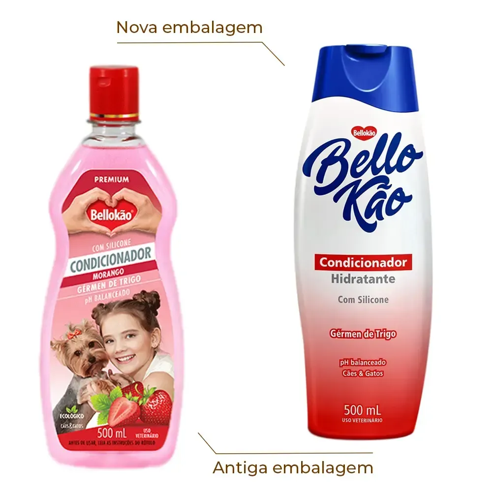 Condicionador Rinse Gérmen de Trigo Bellokão — foto 2