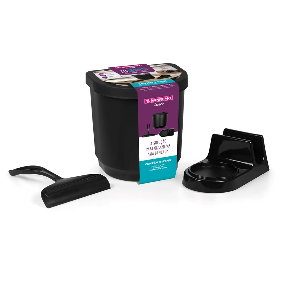 Conjunto Pia Limpa Casar Sanremo Preto — foto 2